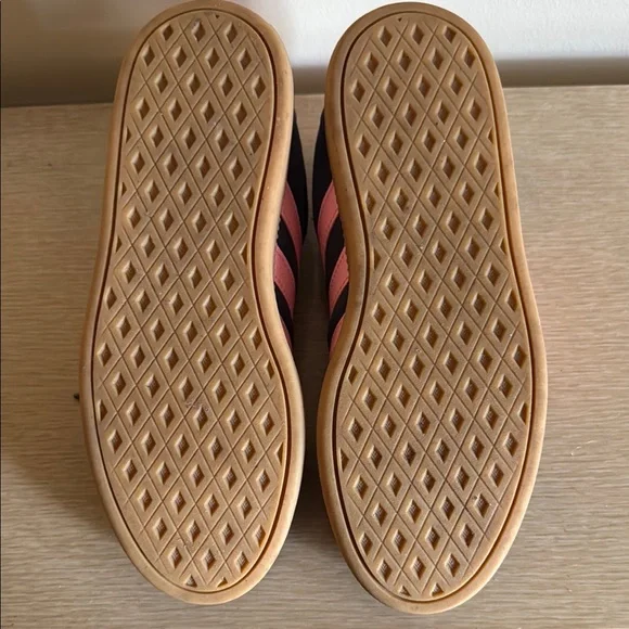 Adidas Dark Blue and Pink Trainers - Picture 5 of 6